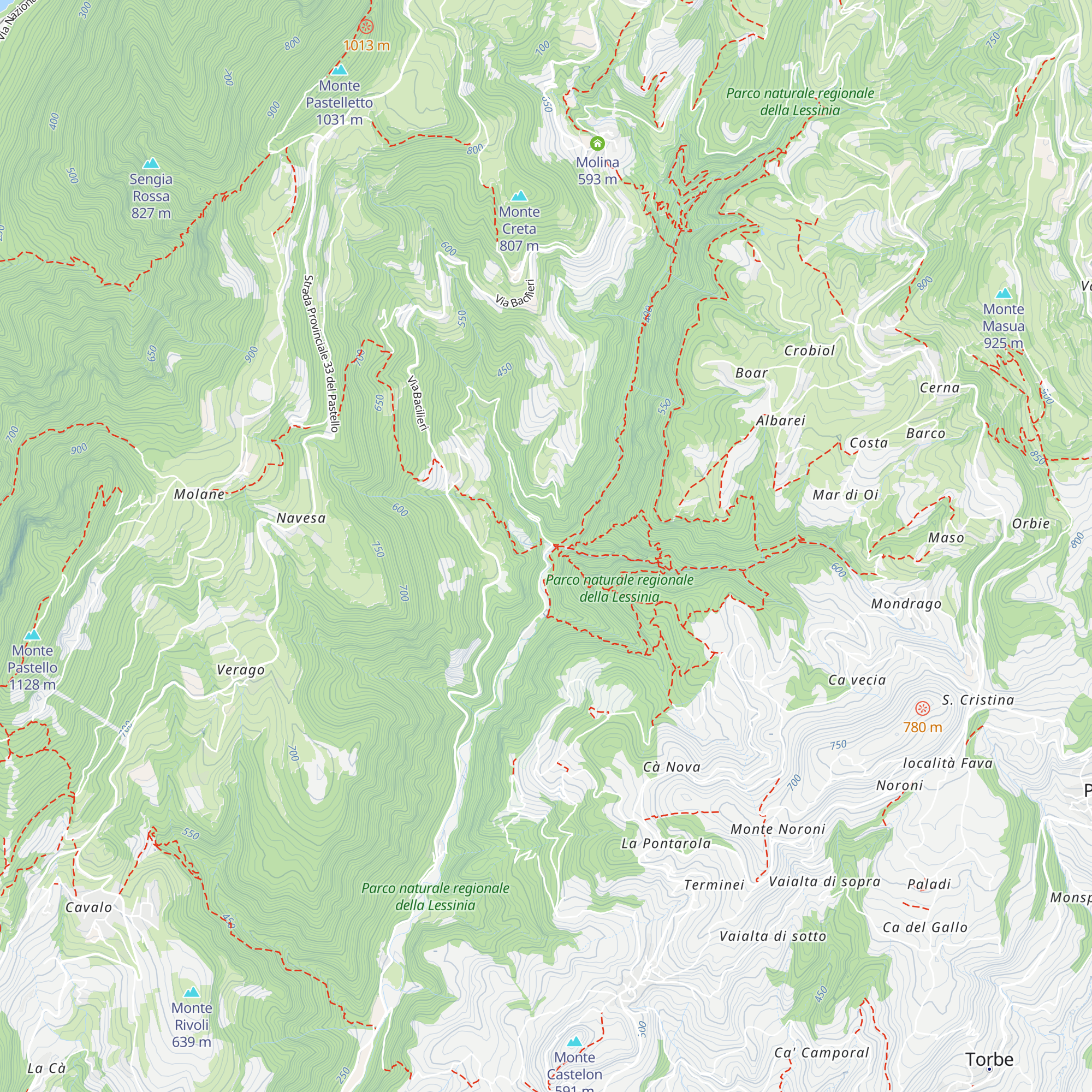 Trattoria Chesini map