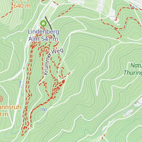 Map of Bobhütte