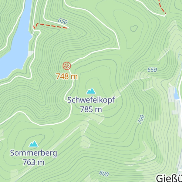 Map of Schwefelkopf