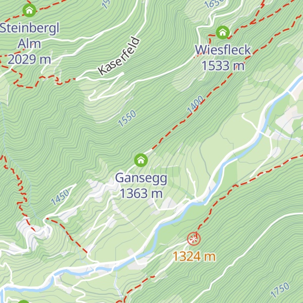 Map of Haus Leitweg