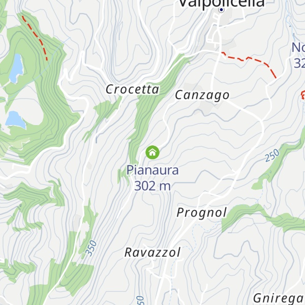 Map of Pianaura