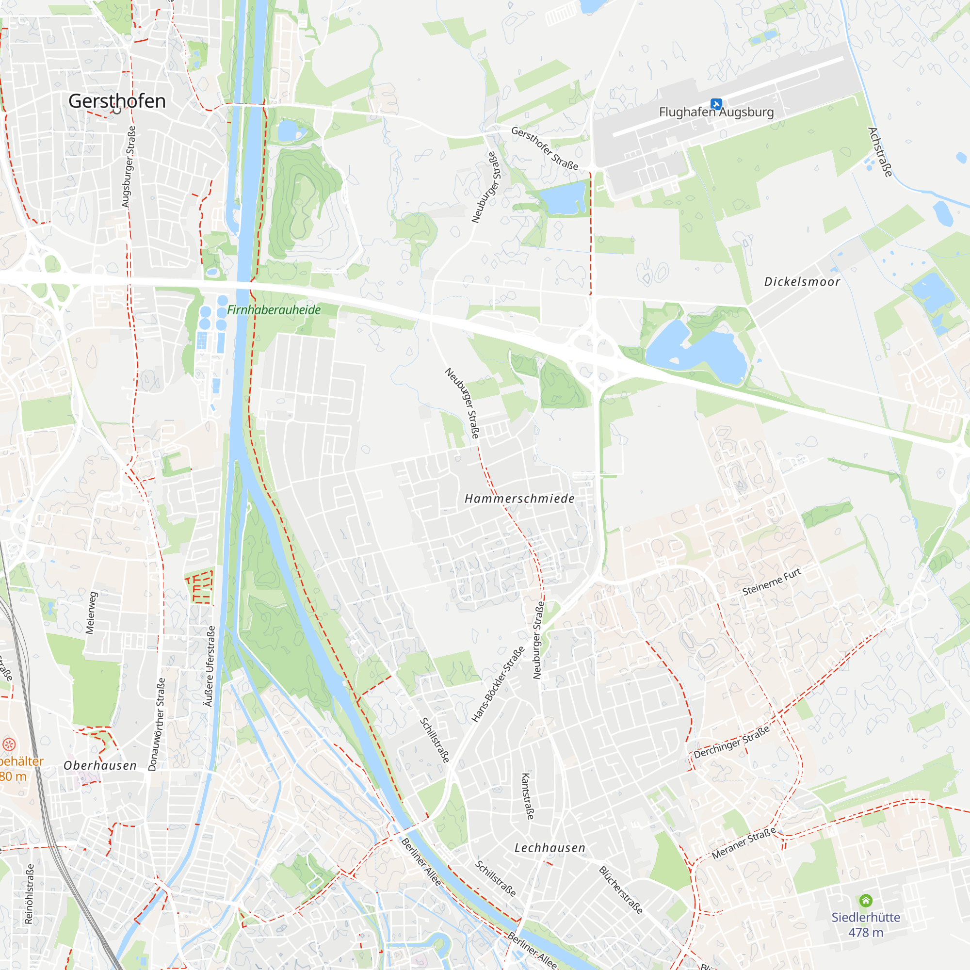 SVH Sportsbar & Hammer-Alm map