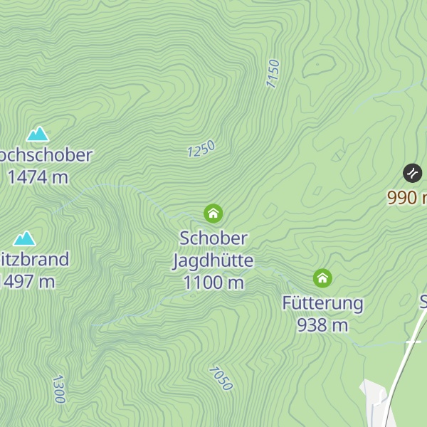 Map of Schober Jagdhütte