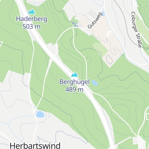Map of Berghügel