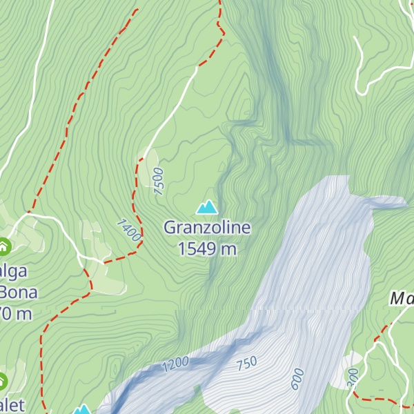Map of Granzoline