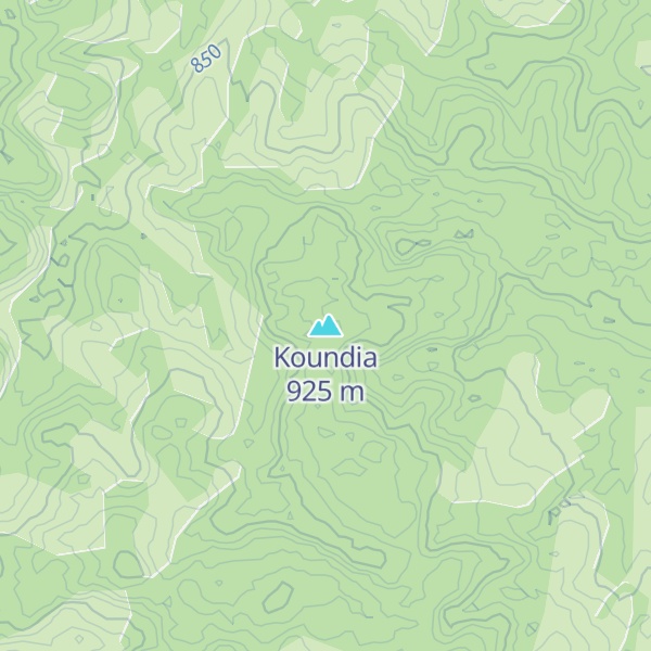 Map of Koundia