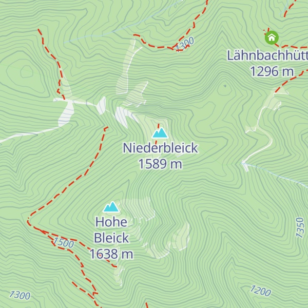 Map of Bleickhütte