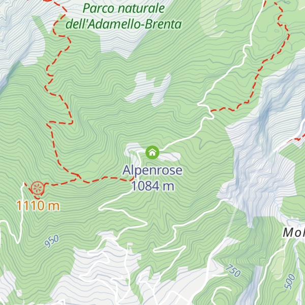 Map of Alpenrose