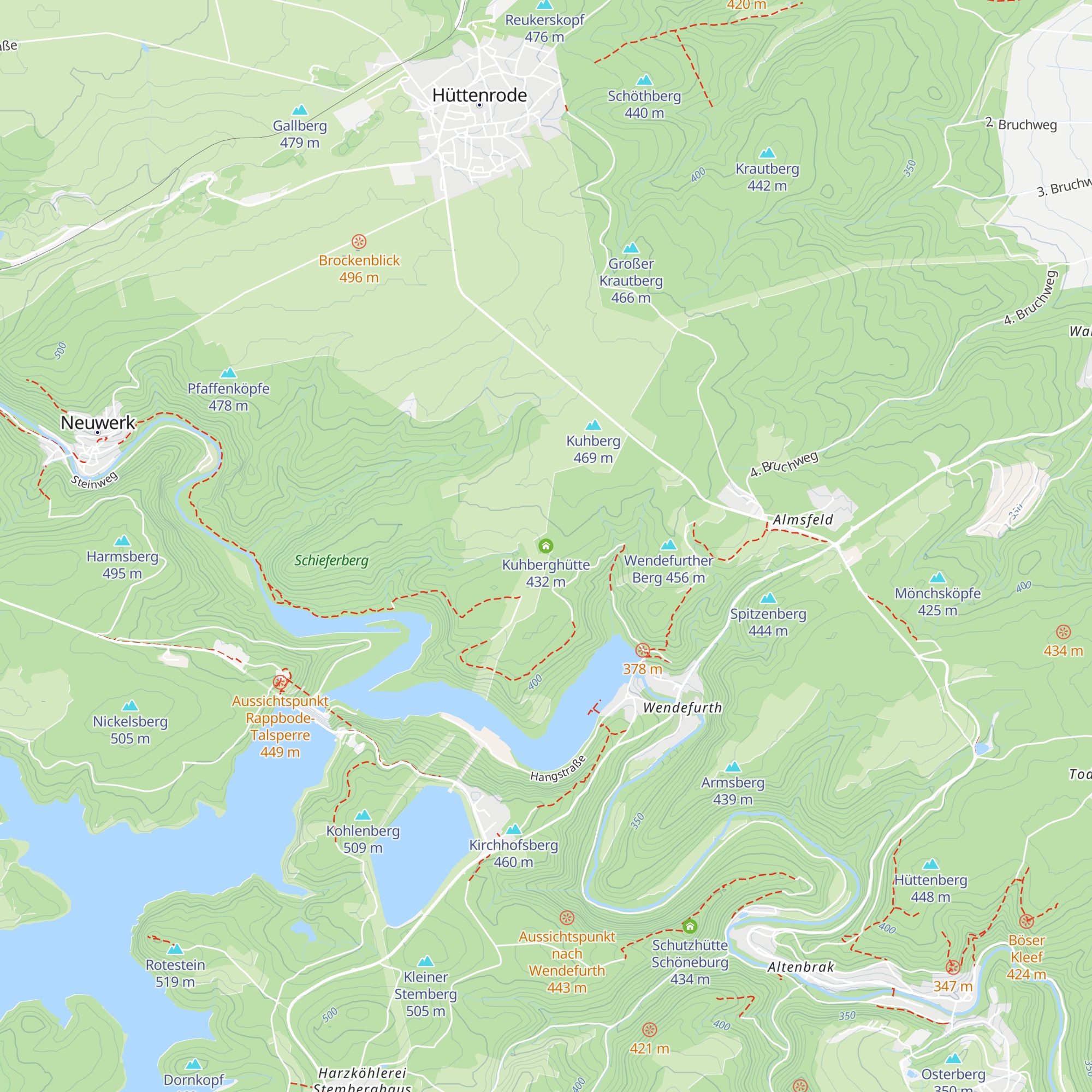 Kuhberghütte map