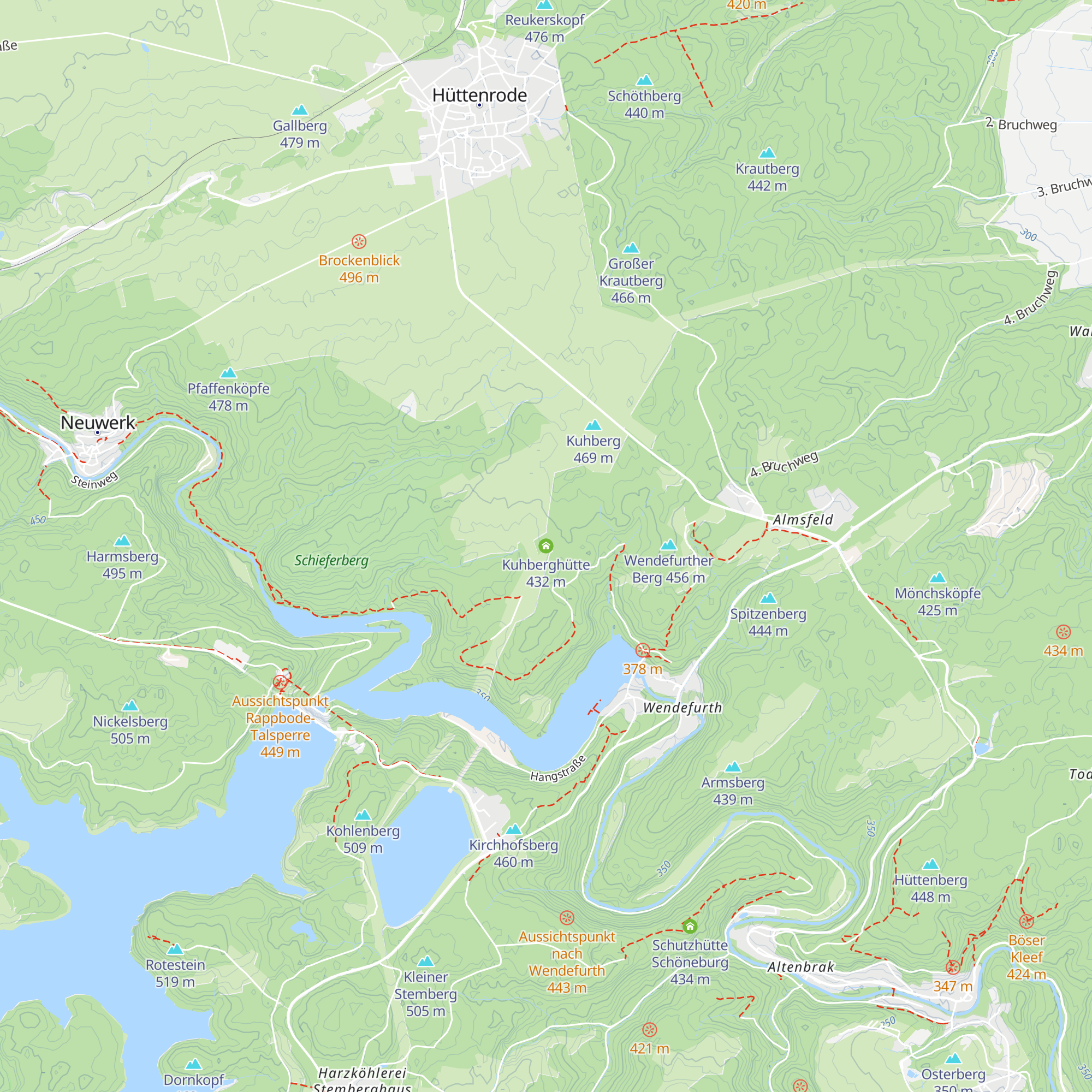 Kuhberghütte map