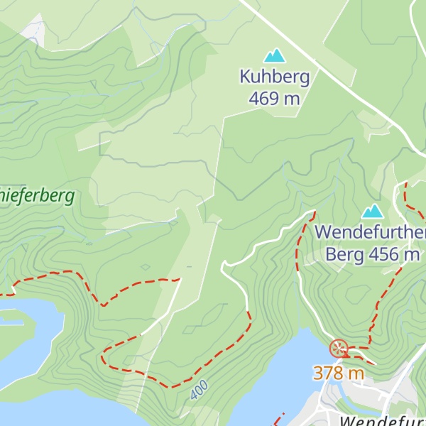 Map of Kuhberghütte