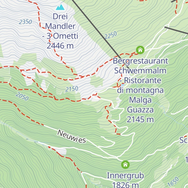 Map of Innere Schwemmalm