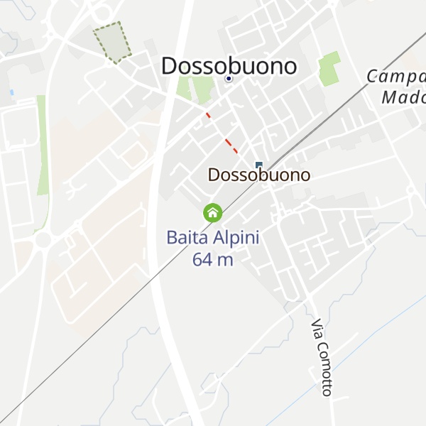 Map of Baita Alpini