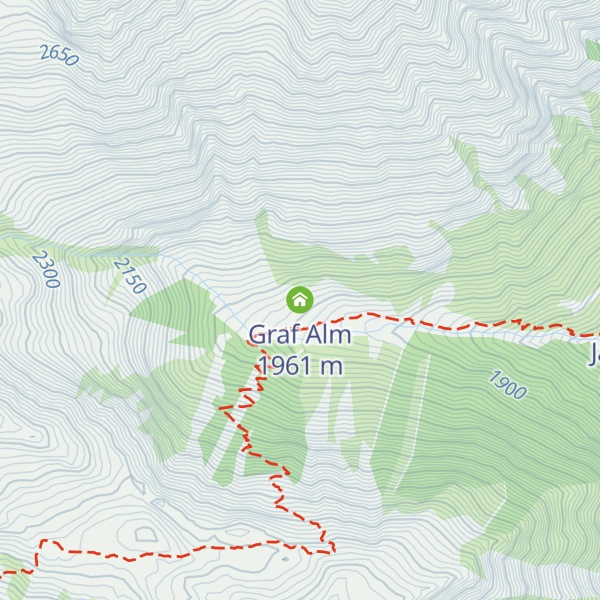 Map of Graf Alm