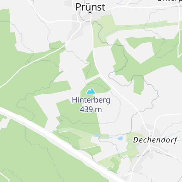 Map of Hinterberg