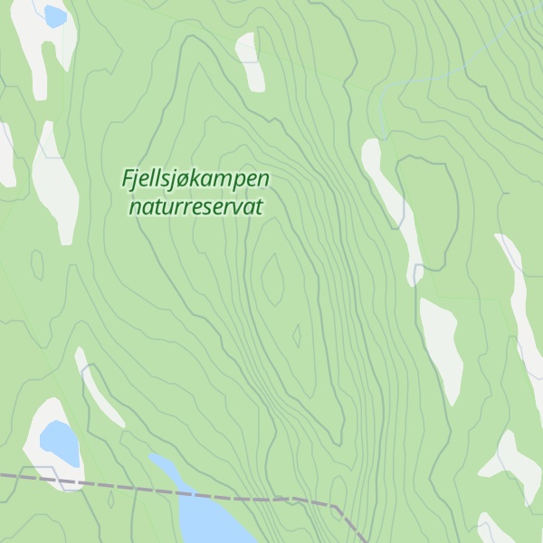 Map of Bjørnåsen