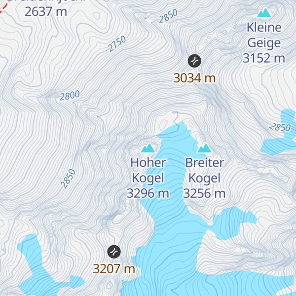 Map of Hoher Kogel