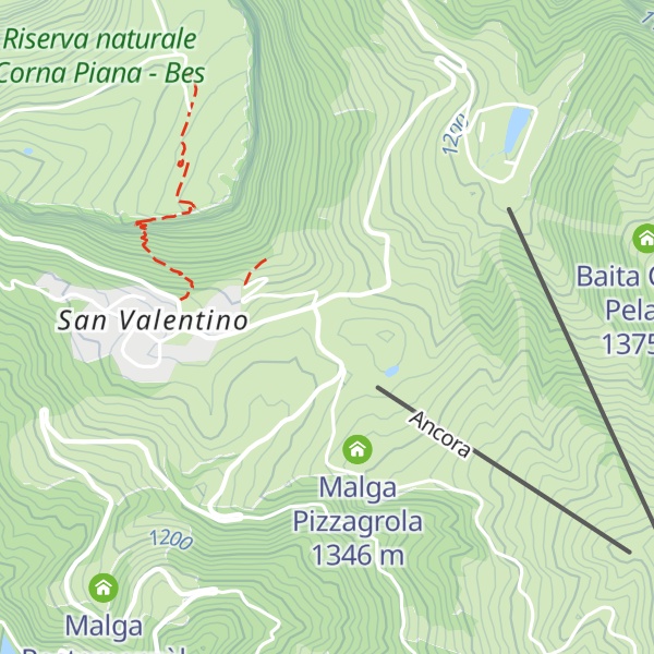 Map of Baita al Trett