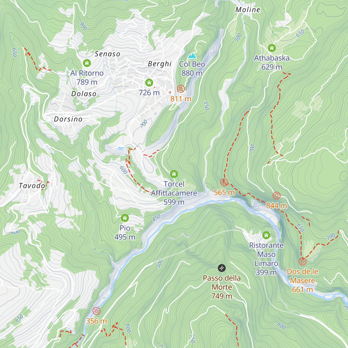 Torcel Affittacamere map