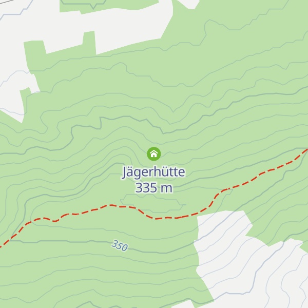 Map of Jägerhütte