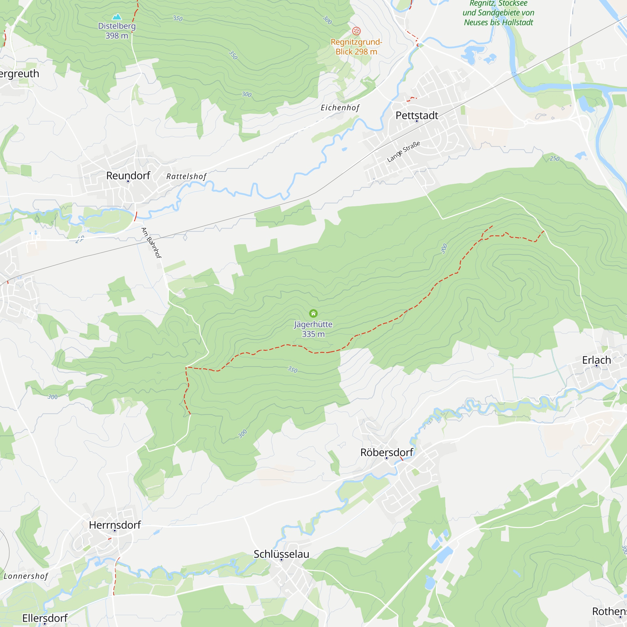 Jägerhütte map