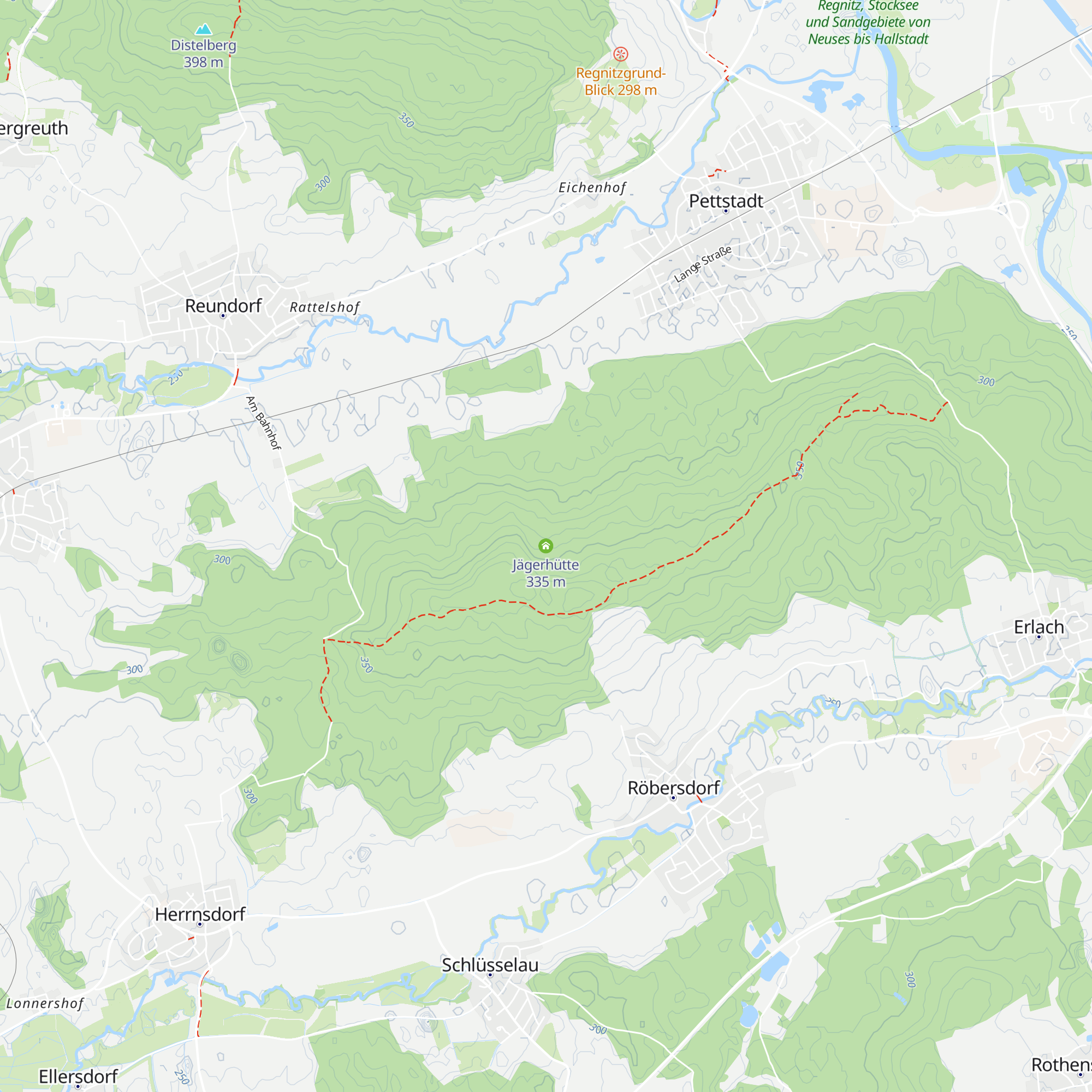 Jägerhütte map