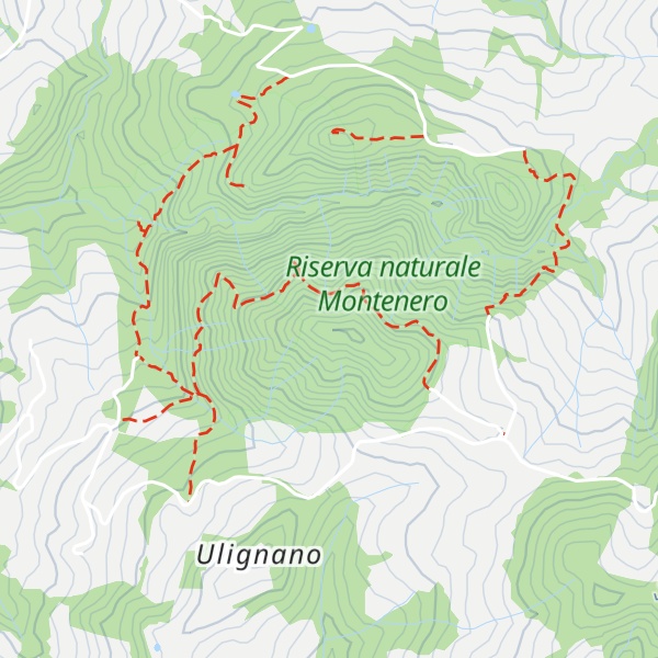 Map of Sasso di M. Nero