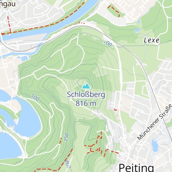 Map of Schloßberg