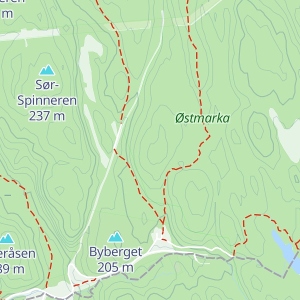 Map of Rekselåsen