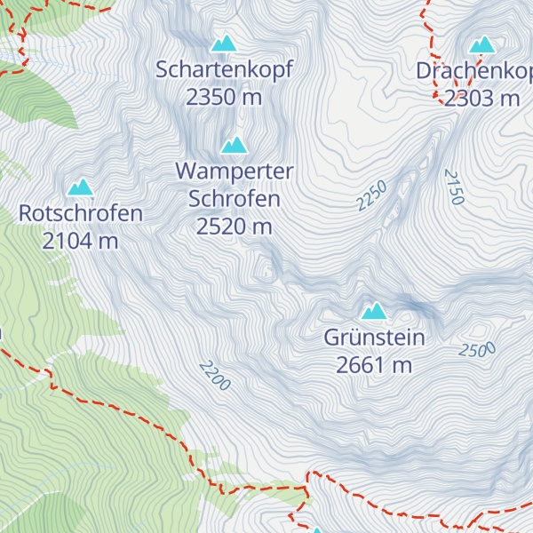 Map of Östliche Marienbergspitze
