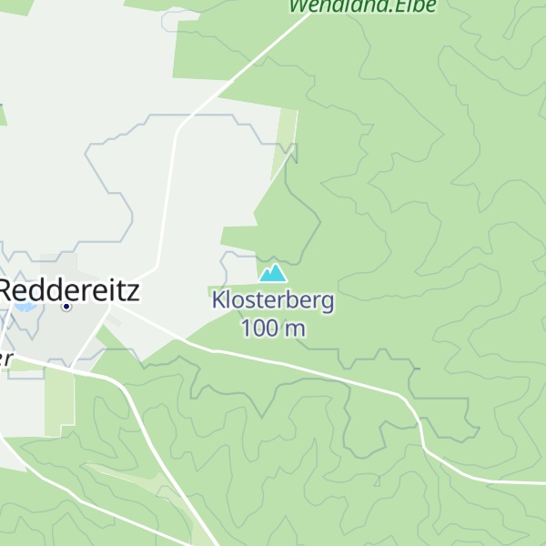 Map of Klosterberg