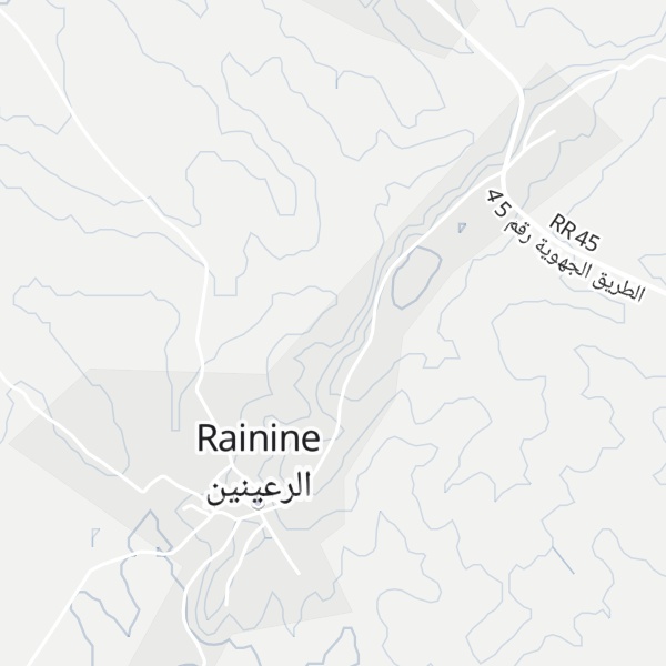 Map of Kef er Raïnine