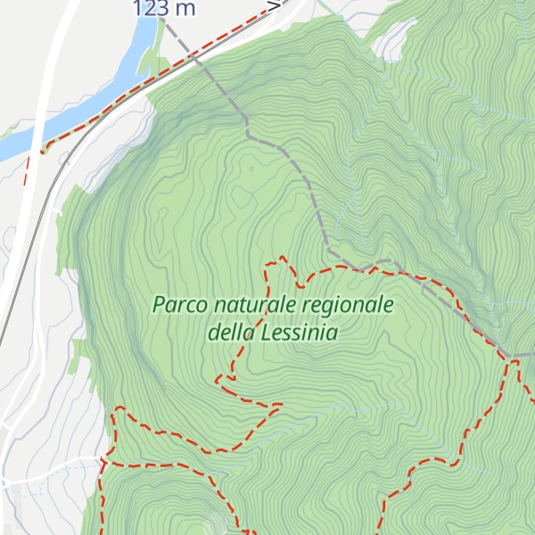 Map of Malga Montarione