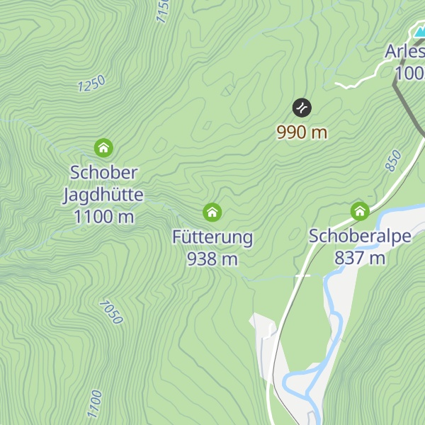 Map of Fütterung