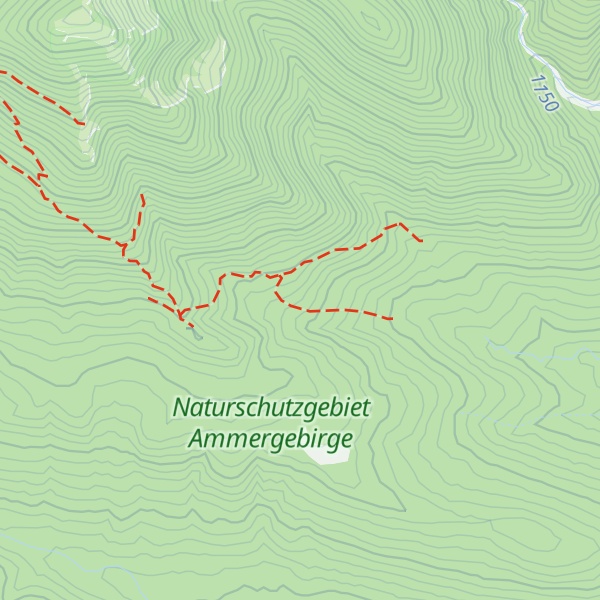 Map of Klügerl-Hütte
