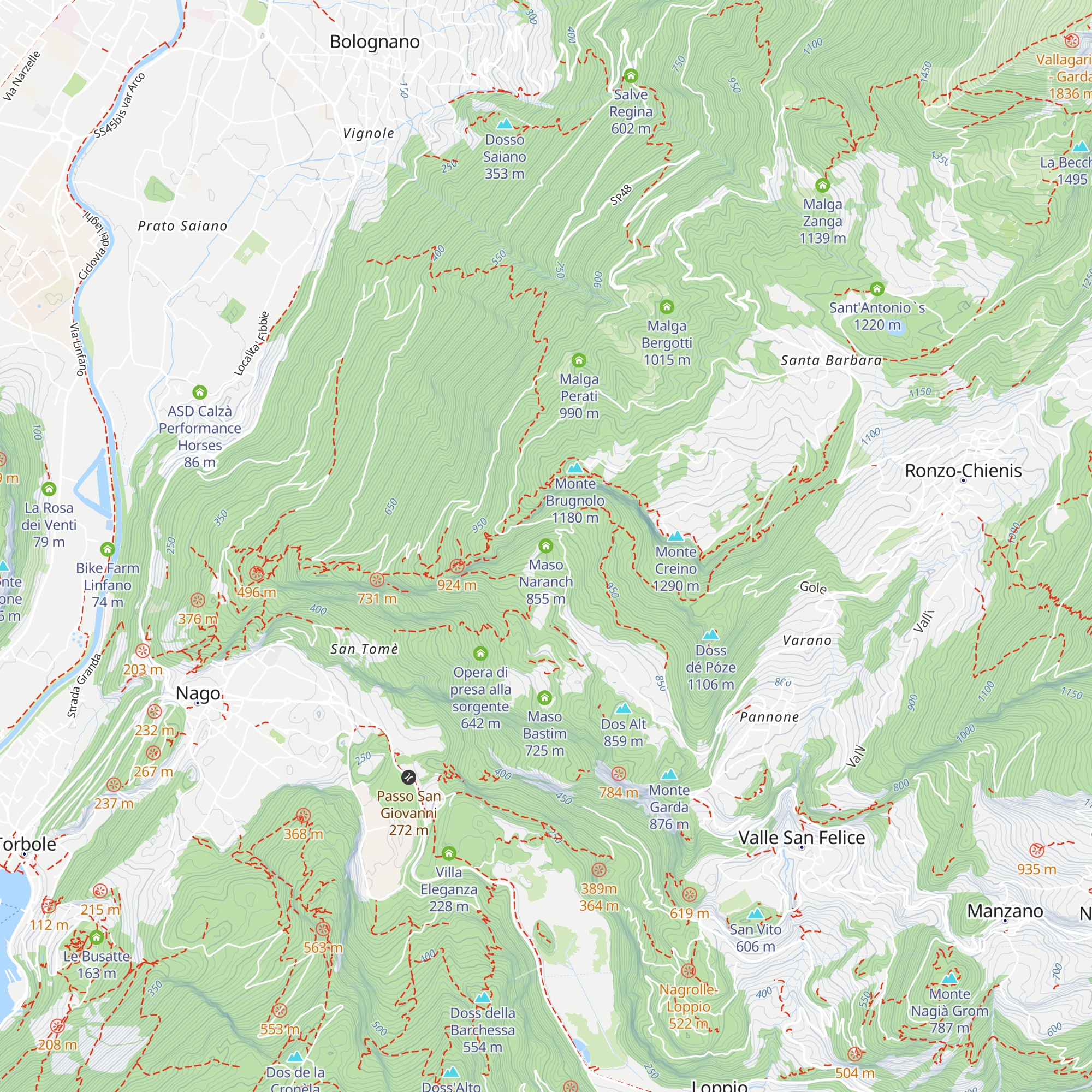 Maso Naranch map