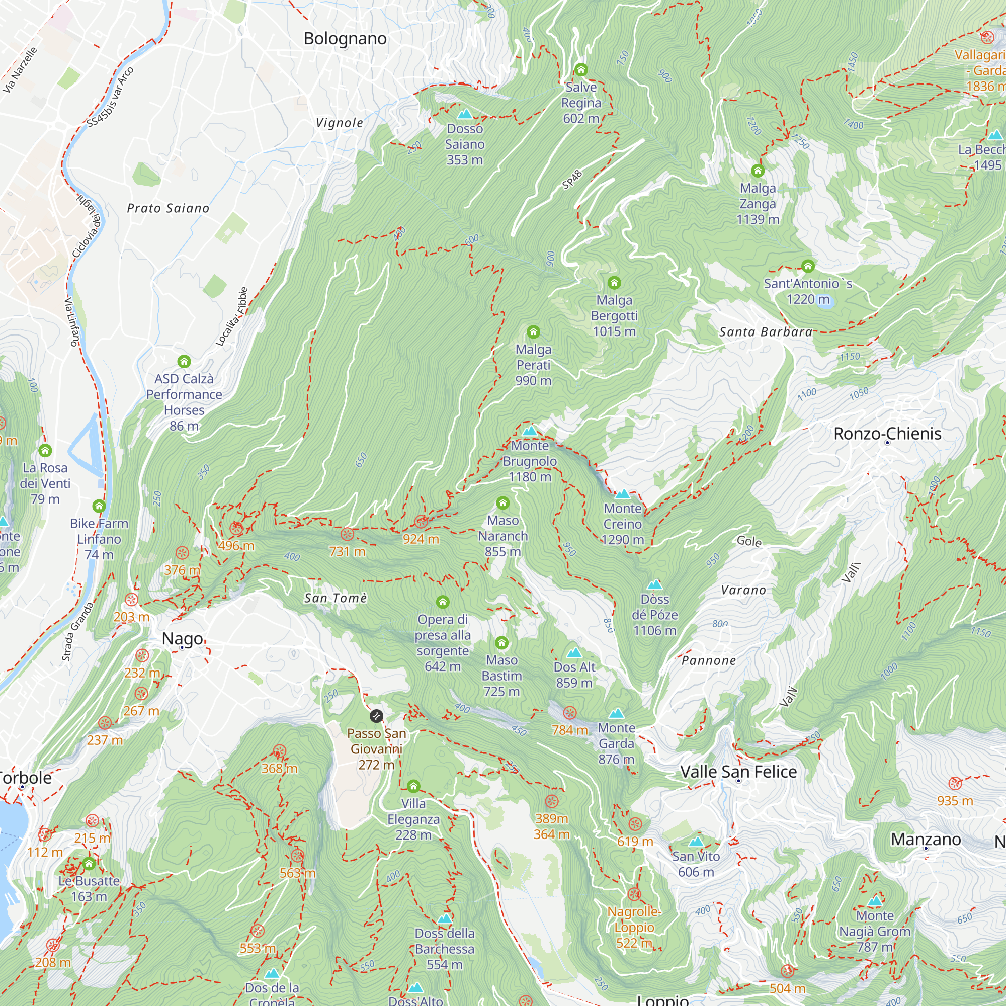 Maso Naranch map