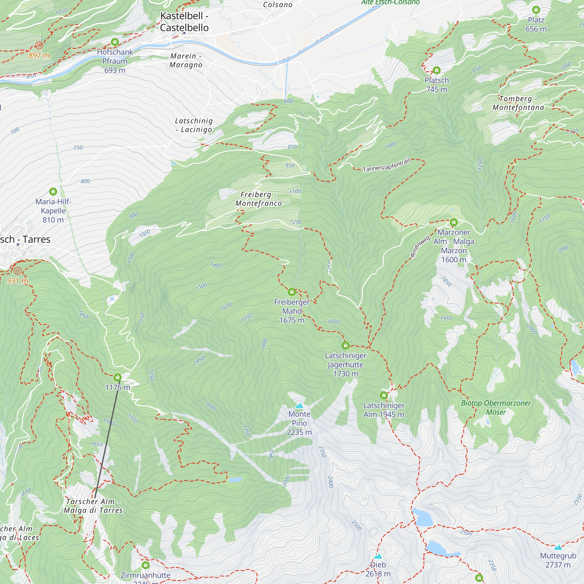 Freiberger Mahd map