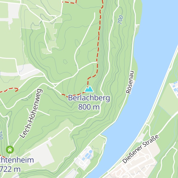 Map of Berlachberg