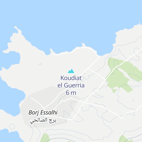Map of Koudiat el Guerria