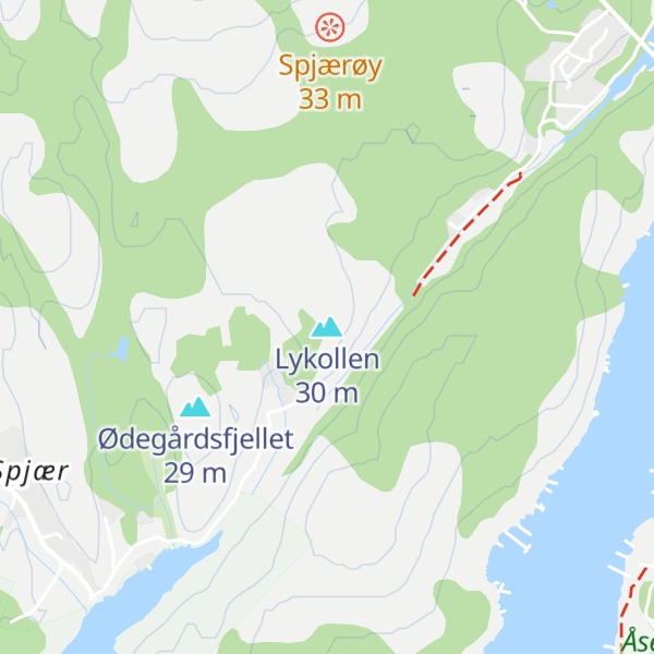 Map of Lykollen