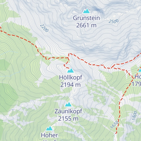 Map of Höllkopf