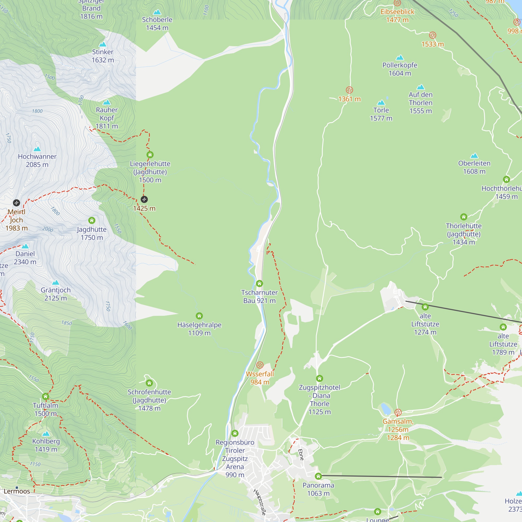 Eugen Kerber map