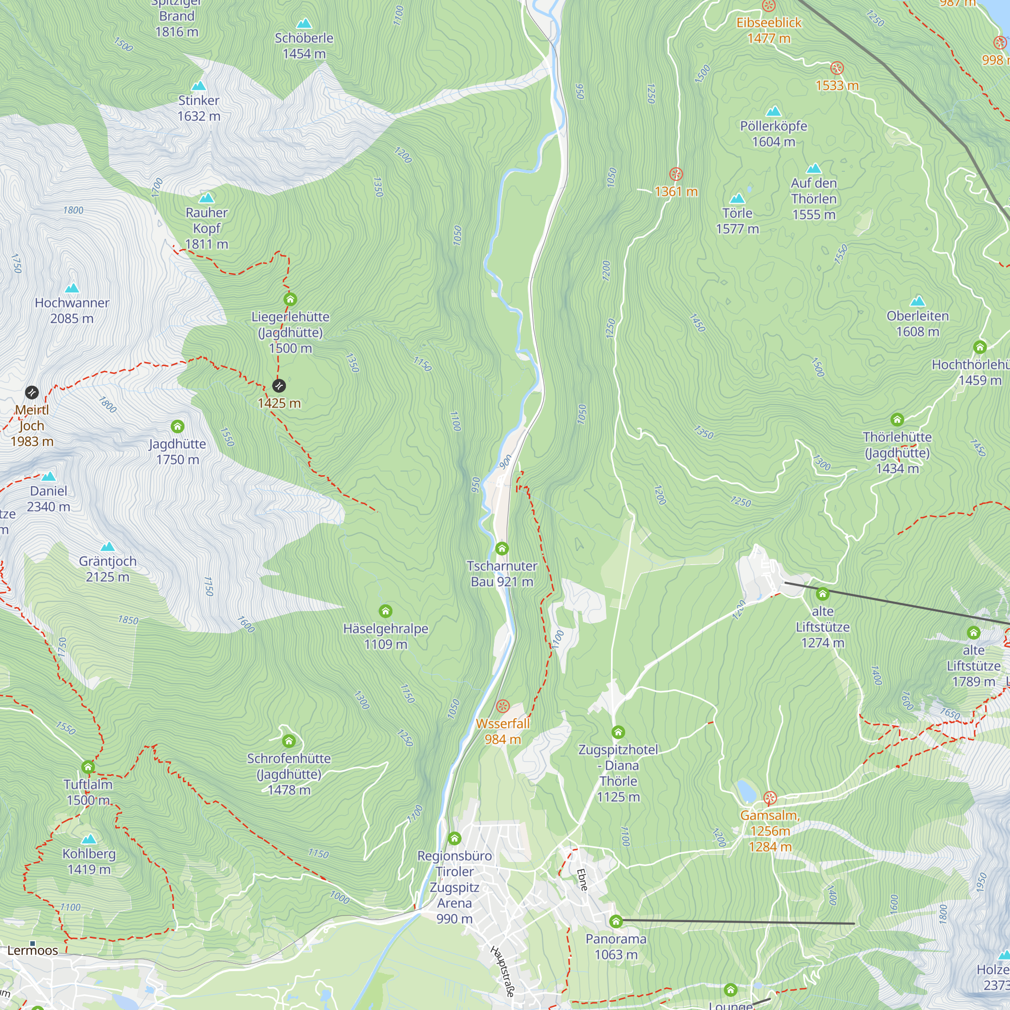 Eugen Kerber map