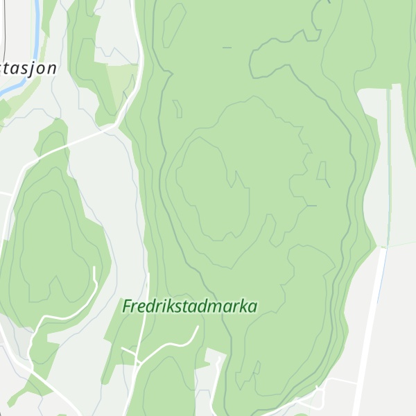 Map of Vesterfjellet