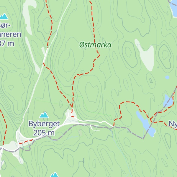 Map of Rokselås