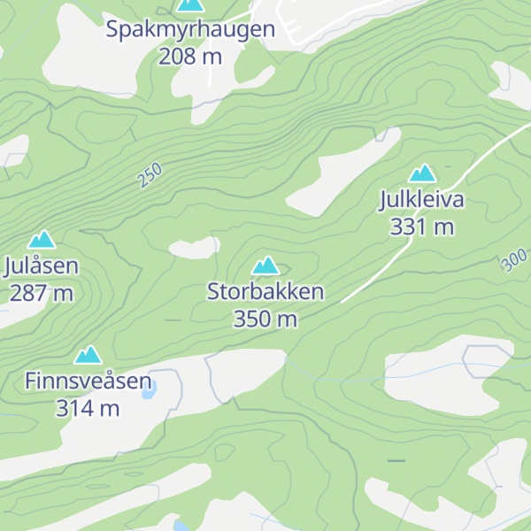 Map of Storbakken