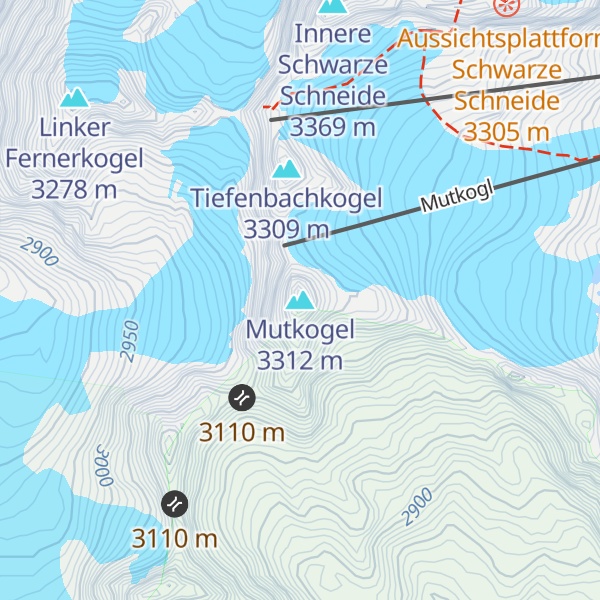 Map of Mutkogel