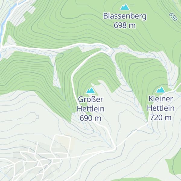 Map of Großer Hettlein