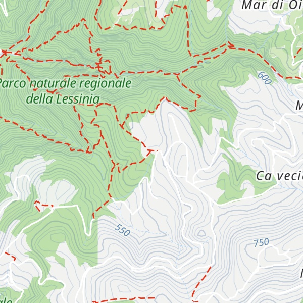Map of Malga Biancari